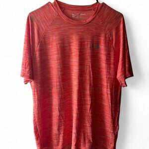 Under Armour Orange Short Sleeve Tee Soft Heathered Fabric​​​
